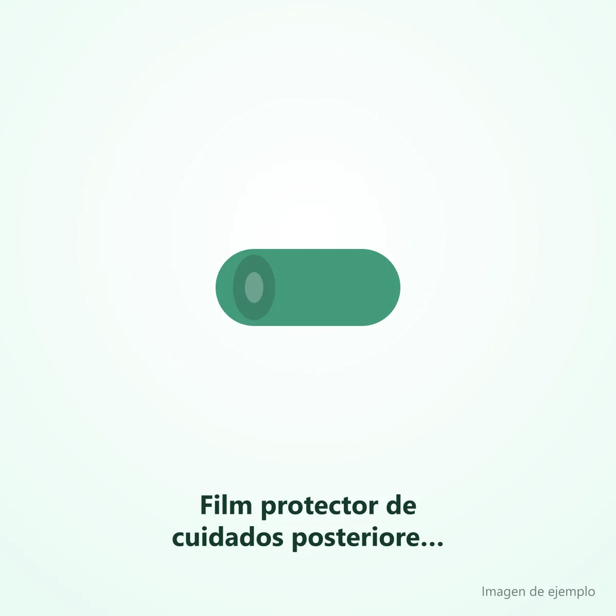 Film protector de cuidados posteriores 15 cm × 10 m